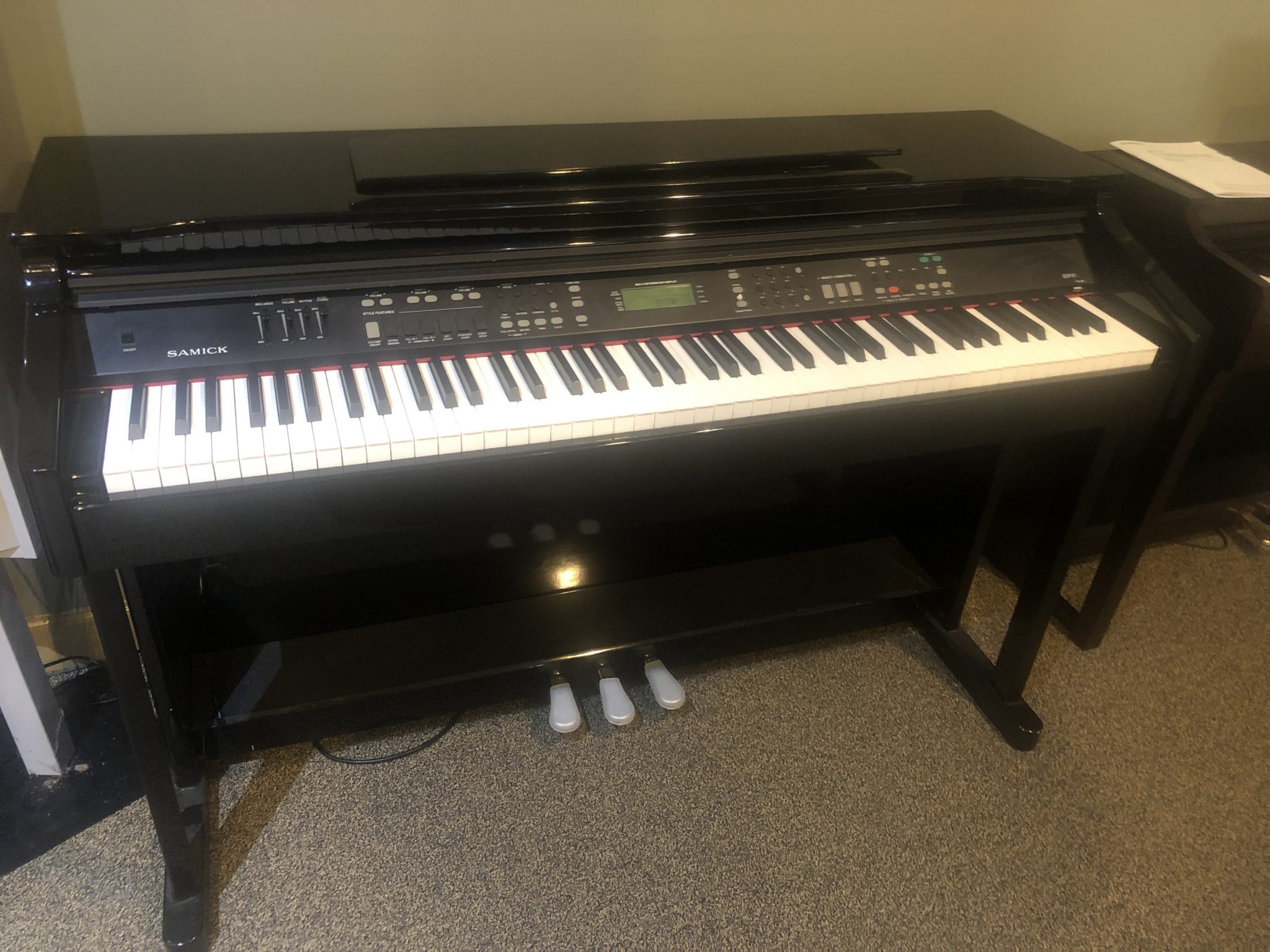 Samick digital sales piano price