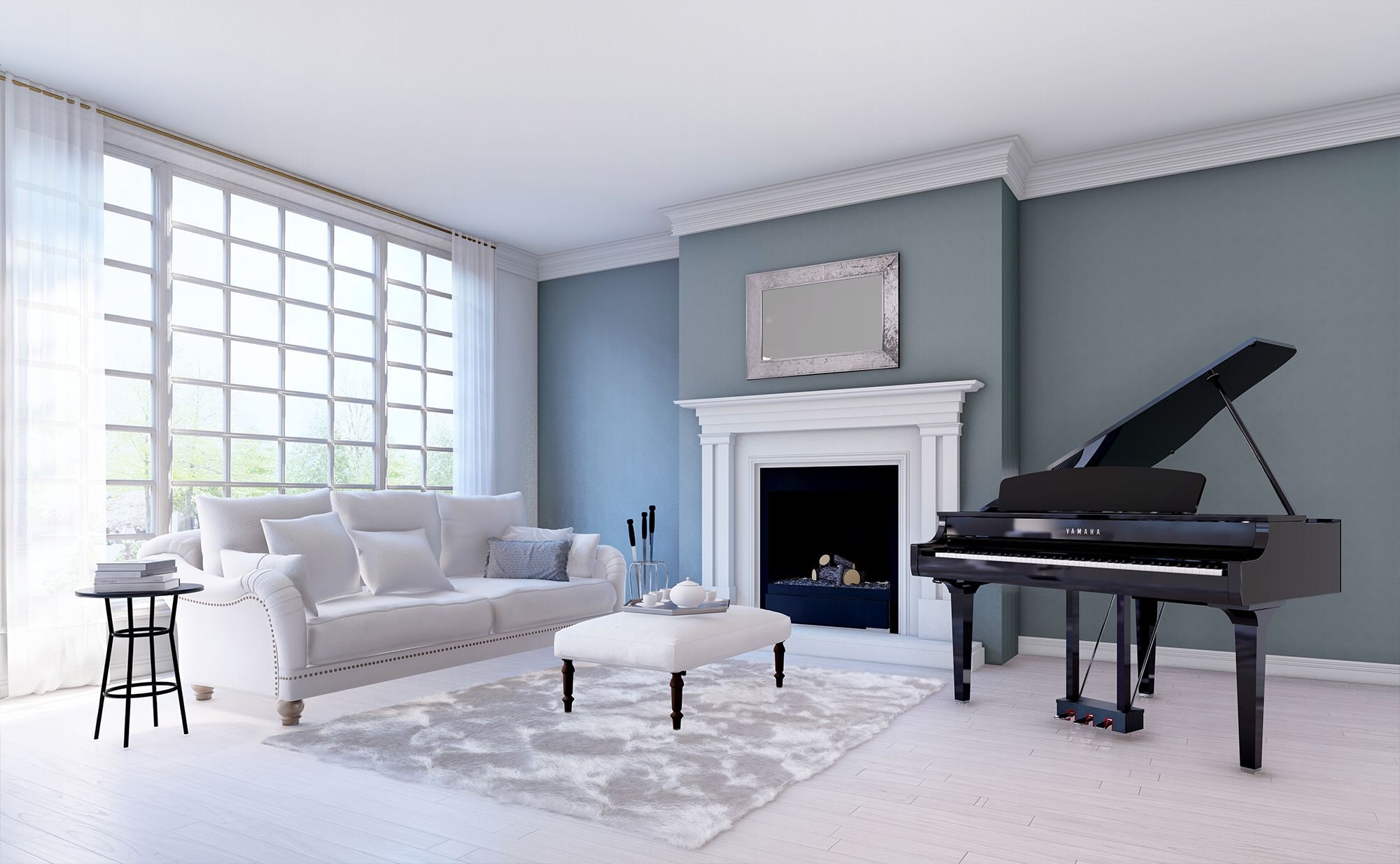 Yamaha Digital Grand Model CLP795GP in Polished Ebony
