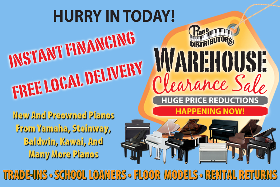 Piano Warehouse Sale