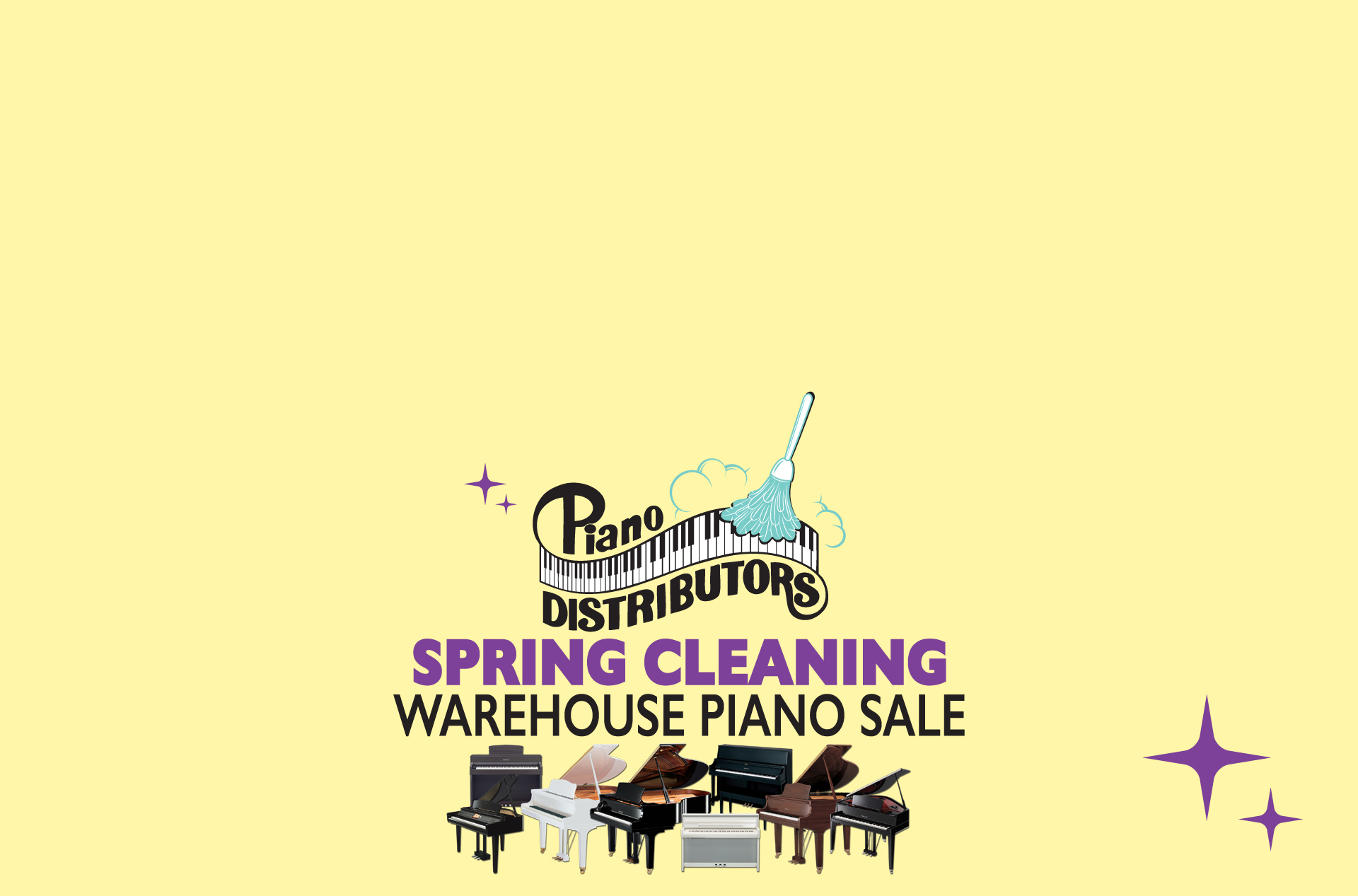 Spring Cleaning Piano Sale