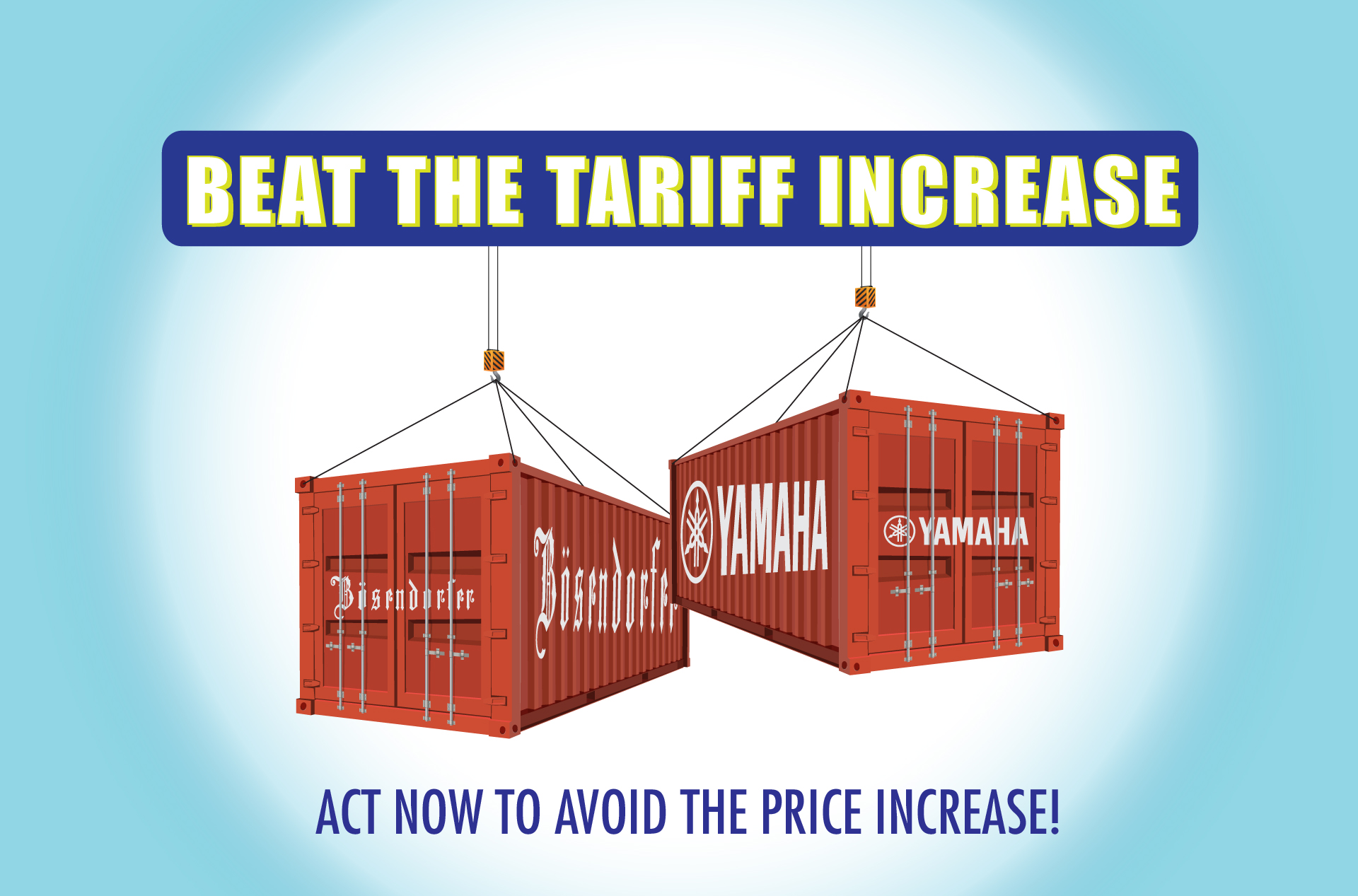 Beat The Tariff Increase Piano Sale 2025 Slider
