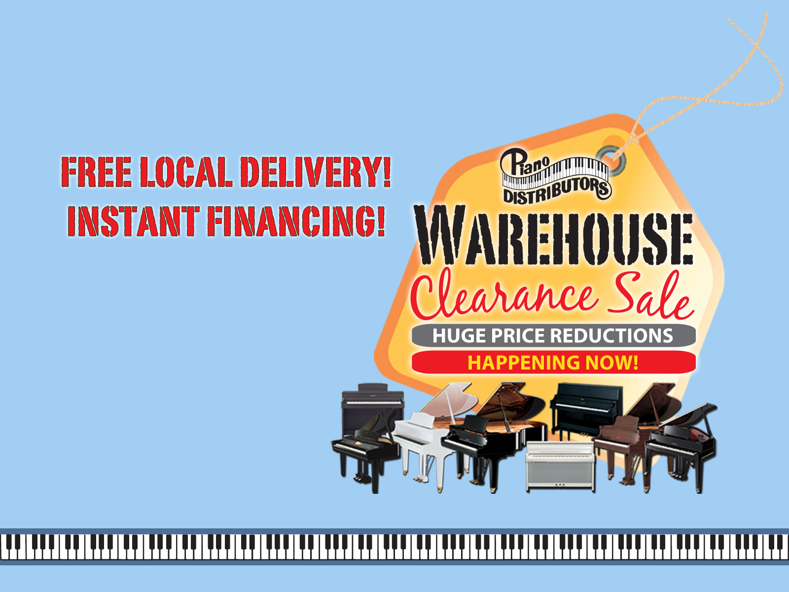 Slider Warehouse Piano Sale 2025