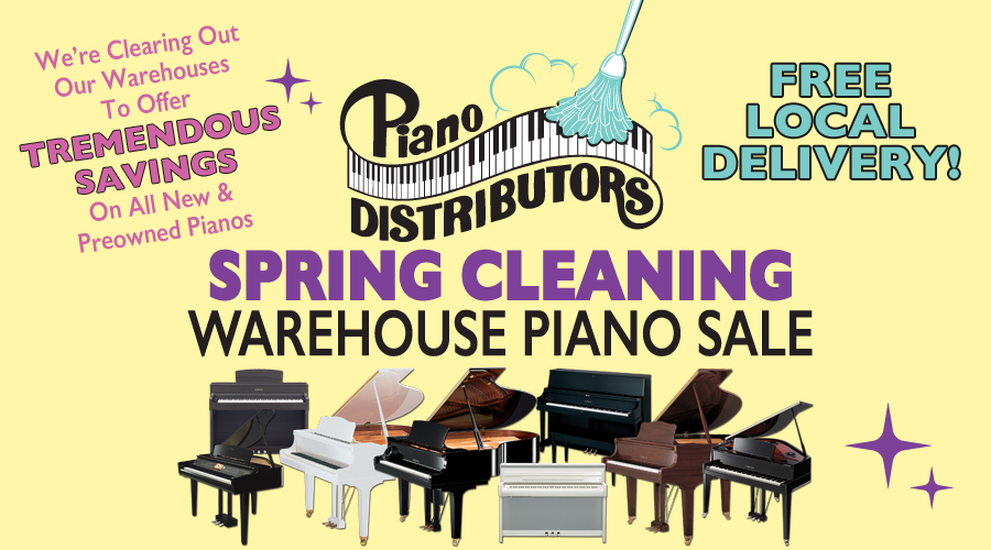 Spring Cleaning Piano Sale